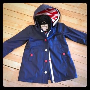 Hatley girls raincoat. Size 5. Adorable